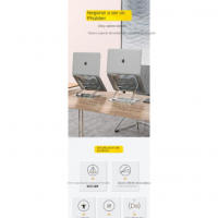 Nueva Soporte Portátil Multifuncional Base de Radiador para Tabletas - details 0