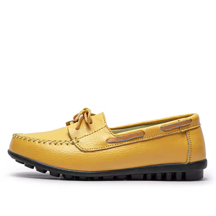 Zapatos clásicos de cuero suave para barco ATO, adecuados para mujeres sin cordones de estilo antiguo 9 - 1