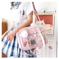Bolso de bebé transparente suave para niña estudiante, bolso de hombro pequeño, bolso cuadrado, bolso de mensajero bidimensional - details 8