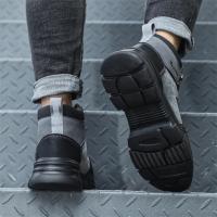 Zapatos de Seguridad de Acero Zapatillas Deportivas con Punta de Acero Indestructibles para Sitio de Construcción Moda de Alta Calidad - details 27
