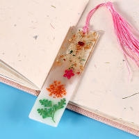 Molde de resina transparente para marcapáginas, manualidades DIY, fabricación de joyas - details 1