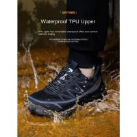 Zapatos de Trabajo Ligeros y Cómodos para Hombres Zapatillas de Protección Antideslizantes Impermeables con Suela de Goma Resistente al Desgaste - details 6