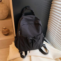 Moda Bolso De Hombro De Las Mujeres Volantes Nylon Casual Pequeña Mochila De Moda Mochilas Multifuncionales Mochilas - details 9