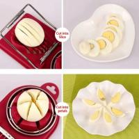 Cortador de huevos de acero inoxidable para cocina, rebanador multifuncional de alta calidad para carne y almuerzo, 2 piezas, nuevo - details 3