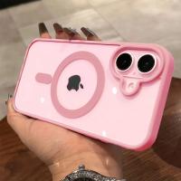 Funda transparente Magsafe de lujo para iPhone 11, 12, 13, 14, 15 16 Pro Max Mini Plus, funda de parachoques con carga inalámbrica magnética - details 11
