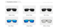 KINGSEVEN-Gafas De Sol polarizadas para hombre y mujer, lentes cuadradas para conducir, UV400, novedad De 2023 - details 2