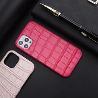 Funda de teléfono de cuero con textura de cocodrilo negro para iphone15 14 14ProMax 14Plus 13Promax 13 12 11, funda trasera de lujo a prueba de golpes - details 5