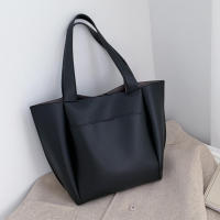 Bolso de hombro de gran capacidad para mujer, bolsos de cuero PU de alta calidad, bolso de mano Retro femenino - details 3