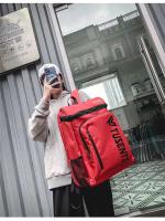 Mochila de viaje multifuncional, ligera, de gran capacidad, Unisex, con estampado de letras, impermeable, bolso escolar para deportes al aire libre - details 22