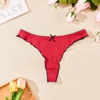 Bragas de Algodón para Mujer, Tanga Sexy, Cintura Media, parte trasera en T, Ropa Interior Sin Costura, Lencería Femenina - details 3