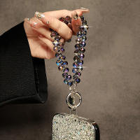 Cordón de Pulsera de Abalorios de Cristal de Imitación Adorno de Encanto para Teléfono con Llavero - details 3
