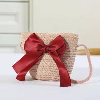 Mochila de Viaje al Aire Libre Leten Diseño de lazos de paja tejida Forro de cuero - details 16