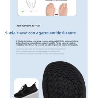 Zapatos Deportivos de Flyknit Pareja Fitness Transpirable Suela Suave Comodidad Casual - details 9