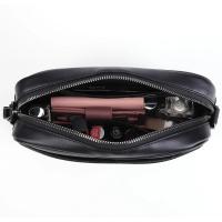 Bolso Cruzado de Hombro para Hombres Cuero PU Diseño a Cuadros Bolso Messenger de Negocios Casual - details 36