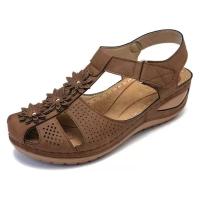 Sandalias de tacón de cuña de verano para mujer - details 6