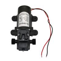 Bomba de agua eléctrica con interruptor automático, dispositivo de enfriamiento de diafragma de alta presión en miniatura negra, arandela de pulverización de doble rosca, 12V, 5l - details 2
