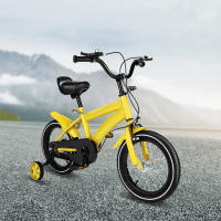 Bicicleta Unisex para niños, bicicleta de ciclismo para niños y niñas, amarillo, 14 pulgadas - details 3