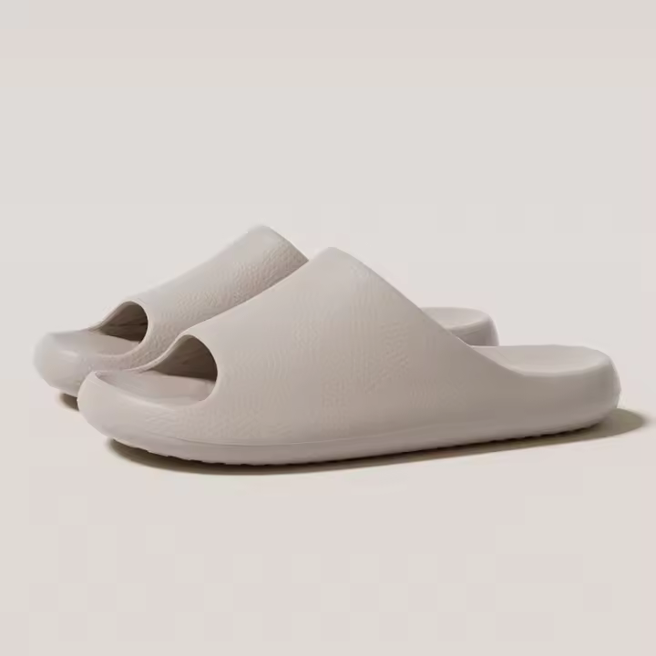 Zapatillas de Cuero de Alta Gama para Mujeres Nuevo Hogar Interior Fresco Baño Sandalia Simple - 1