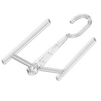 Zapatero de plástico para ahorro de espacio, colgador de zapatos, estante de secado, adecuado para varios tipos de zapatos - details 5