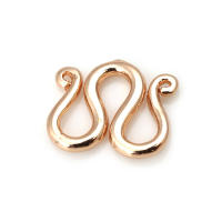 Cierre de latón color oro de 18K en forma de S y M para pulseras y collares, suministros para la fabricación de joyería, accesorios para bricolaje. - details 59