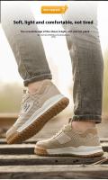 Zapatos de Trabajo de Verano GUYISA Zapatillas Ligeras para Hombres con Punta de Acero y Malla - details 6