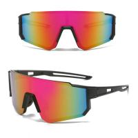 Gafas de sol para ciclismo UV400, lentes HD coloridas, gafas de ciclismo Vintage resistentes a los rayos UV, gafas cómodas para deportes al aire libre a prueba de viento, pesca - details 5