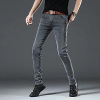 Jeans de Hielo de Moda para Hombres Pantalones de Denim Deslavados Retro con Estilo para Otoño - details 9