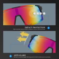 Gafas de sol polarizadas para ciclismo, lentes a prueba de viento, protección UV, para hombre y mujer - details 8