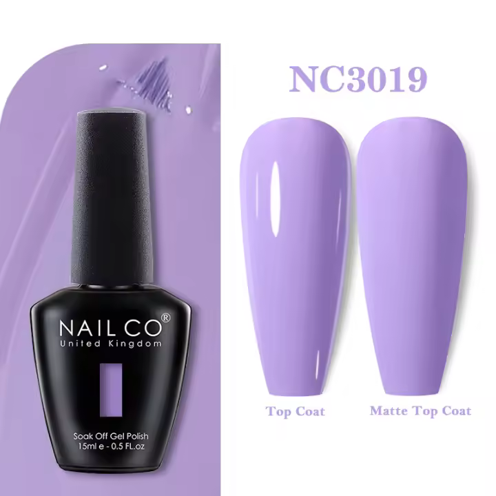 NAILCO Flower-laca de Gel UV para uñas, barniz para manicura, serie de colores Nude, rojo y rosa, 15ml - 1
