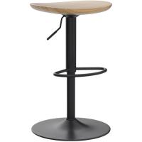 2 de Madera Maciza Base Metálica Giratoria Ajustable en Altura Fácil de Montar Moderna Encimera de Cocina Industrial… - details 7