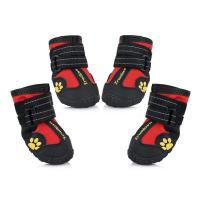 Truelove-zapatos impermeables para perro, Botas de lluvia antideslizantes, reflectantes de nieve cálida, para entrenamiento deportivo de mascotas pequeñas, medianas y grandes, TLS3961 - details 0