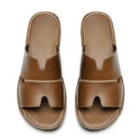 Novedad Verano 2024 Sandalias de Cuero para Hombre Zapatos Transpirables para Playa y Exteriores con Suela Plana y Abrecha - details 13