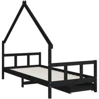 Estructura de Cama Infantil con cajones Madera de Pino 80x160cm - details 104