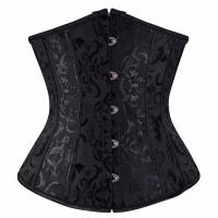 Corsé de raso para mujer, corsé, faja, corsé adelgazante y moldeador, lencería tallas grandes, fiesta - details 0