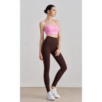 Sujetador deportivo con espalda de carreras para mujer, Top de chándal de gimnasio de Yoga grueso de alto impacto - details 28