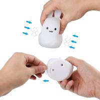 Lámpara LED Mini de Dibujos Animados Luz Nocturna RGB Portátil Silicona - details 1