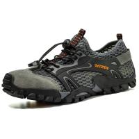 Zapatillas de Correr de Sendero Premium Impermeables Calzado de Montañismo y Agua Antideslizante para Hombres Secado Rápido, Diseño Distintivo - details 5