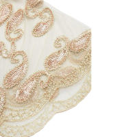 Mantel de Encaje Versátil Delgado, con Cuentas, Adecuado para Vestido Corto, Chaleco, Capa - details 18