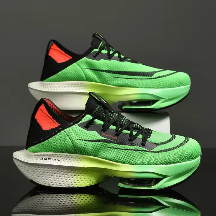 Air cushion zoom marathon men's shoes carbon plate sports running shoes sports student shoes - 1