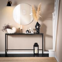 Mesa de Entrada Recibidor Mesa de Consola MDF y Hierro 120 x 80 x 20 cm FSB19-XL-N ES - details 45