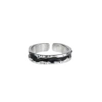 Anillo de Drip de Aceite Gótico Punk Ajustable para Mujeres y Hombres Joyería de Boda de Moda - details 2