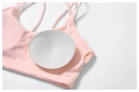 Sujetador de Yoga cruzado con espalda con fugas para mujer, Top deportivo ajustado a prueba de golpes de secado rápido para gimnasio, Top deportivo para correr al aire libre, camiseta sin mangas de Color sólido - details 19