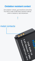 HQIX para cámara sin espejo Xiao Yi M1 Yi-M1 BXM-10 BXM10 cargador de batería - details 8