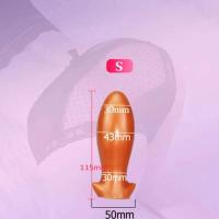 Leten enorme trasero gran penetración Anal Plug masajeador de próstata consoladores suaves suministros para adultos juguetes sexuales para mujeres hombres Gay - details 8