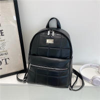 Mochila de Cuero Suave Versátil Retro Nueva Edición Coreana 2024 Bolso de Viaje de Moda Prism para Mujeres - details 10