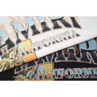 Camisa de manga corta con logotipo frontal de moda de verano de alta calidad, camiseta holgada de algodón puro para hombre, nuevo accesorio de camisa informal estilo pareja - details 15