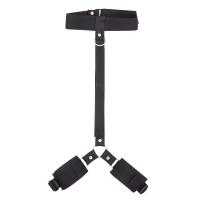 Juego de Fetiche BDSM Ajustable Kit de Ataduras de Cuello a Muñeca para Parejas - details 3