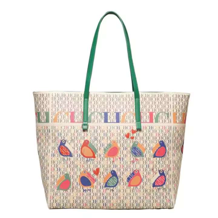 Bolsa de Tote de Gran Capacidad CILMI HARVILL CHHC Nuevo Patrón de Impresión de Moda Primavera-Verano - 1