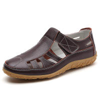 Sandalias Retro Nuevas 2025 Suela Suave Madre Velcro Zapatos Casuales para Mujer - details 8