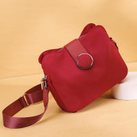 Bolso de hombro impermeable de nailon Vintage para mujer, bolso cruzado salvaje, bolso de mensajero Simple para diario, bolso de viaje para mujer - details 12